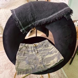 Camouflage Mini Skirt
